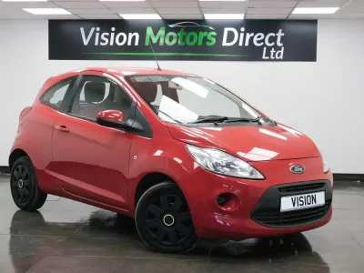 Used Ford Ka S 69 HP (50 kW) 2015 Red Hatchback