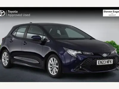 Used Toyota Corolla 2023 Blue Hatchback