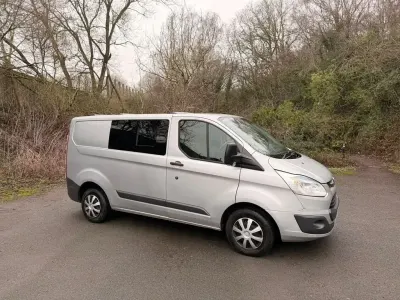 Usado Ford Transit Custom Trend 100 HP (73 kW) 2016 Prateado Van