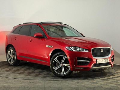 Used Jaguar F-Pace R-Sport 180 HP (132 kW) 2017 Red SUV