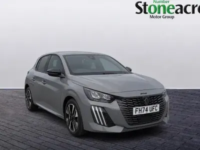 Used Peugeot 208 Allure 102 HP (75 kW) 2021 Grey Hatchback