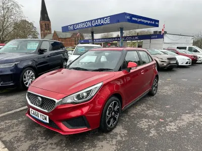 Used MG MG3 Excite 106 HP (77 kW) 2018 Red Hatchback