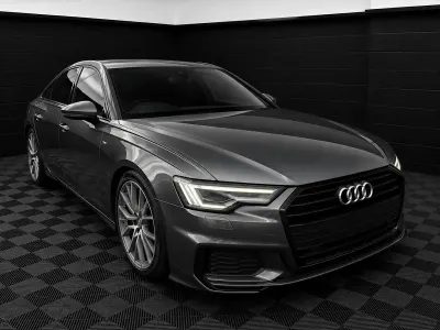 Used Audi A6 Black Edition 204 HP (150 kW) 2019 Grey Sedan