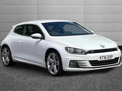Used VW Scirocco R-line 180 HP (132 kW) 2016 Pure white Coupe