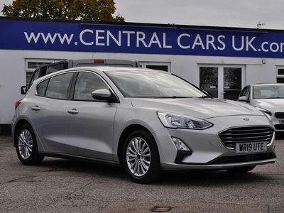 Silver Used 2019 Ford Focus Titanium Hatchback | £8,995 (Fair price)