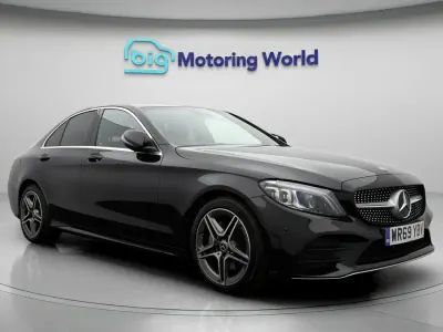 Used Mercedes C200 AMG line 160 HP (117 kW) 2020 Black Sedan