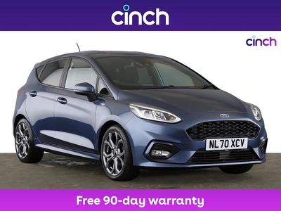 Blue Used 2020 Ford Fiesta ST-Line Hatchback | £9,769 (Fair price)