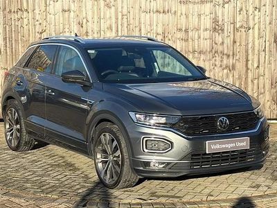 Grey Used 2020 VW T-Roc R-line SUV | £19,799 (Good price)