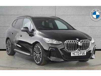 Used BMW 223 Active Tourer M Sport 204 HP (150 kW) 2023 Black sapphire metallic paint MPV
