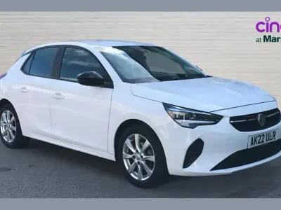 Used Vauxhall Corsa Edition 73 HP (53 kW) 2022 White Hatchback