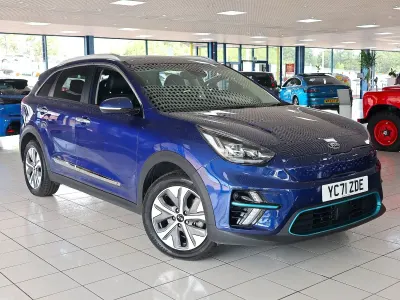 Used Kia e-Niro 2021 Yacht blue SUV