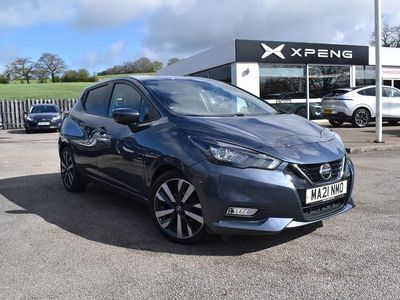 Used Nissan Micra Tekna 92 HP (67 kW) 2021 Grey Hatchback