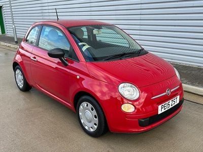 Red Used 2015 Fiat 500 Pop Hatchback | £3,751 (Good price)