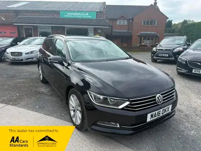 Used VW Passat Business 190 HP (139 kW) 2016 Black Estate
