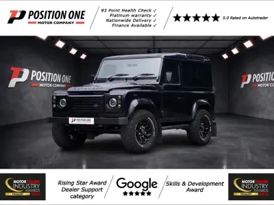 Używany Land Rover Defender 122 KM (89 kW) 2009 Czarny Kombi