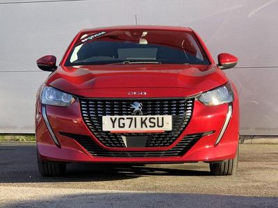 Red Used 2021 Peugeot 208 Allure Premium Hatchback | £12,625 (Fair price)