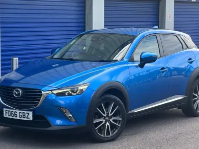 Usado Mazda CX-3 Inclusive 105 HP (77 kW) 2016 Azul SUV