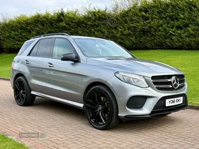 Used Mercedes GLE250 AMG line 204 HP (150 kW) 2016 Silver SUV