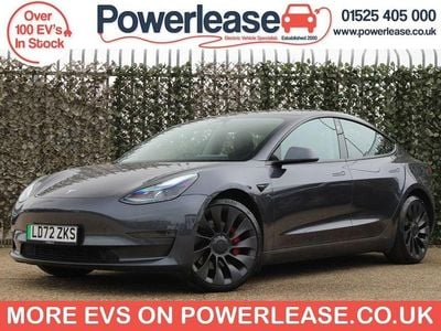 Used Tesla Model 3 Performance 82 kW (112 HP) 2022 Grey Sedan