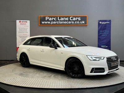 White Used 2017 Audi A4 S-Line Estate | £13,999 (A bit pricey)