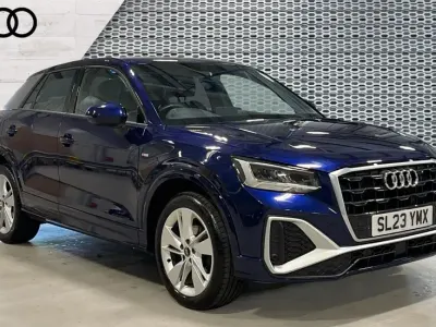 Used Audi Q2 S-Line 150 HP (110 kW) 2023 Blue SUV