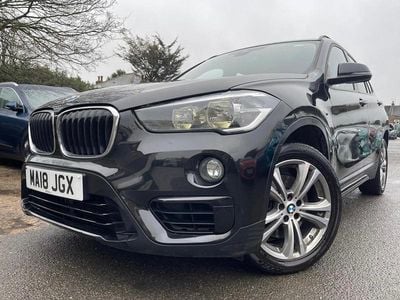 Used BMW X1 Sport Line 192 HP (141 kW) 2018 Black SUV