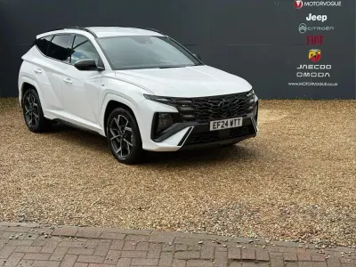 Used Hyundai Tucson N Line 158 HP (116 kW) 2024 White SUV