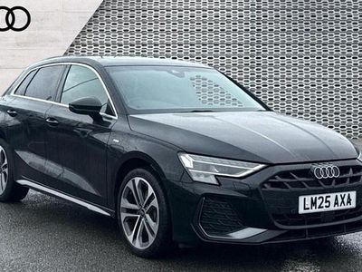 Black Used 2025 Audi A3 e-tron S-Line Hatchback | £27,545 (Fair price)