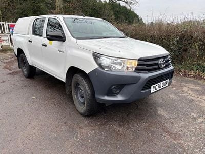 White Used 2020 Toyota HiLux Active Pickup | £13,500 (A bit pricey)