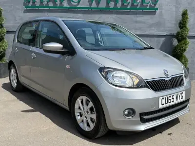 Used Skoda Citigo SE L 75 HP (55 kW) 2015 Silver Hatchback