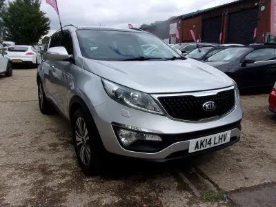 Used Kia Sportage 114 HP (83 kW) 2014 Silver SUV