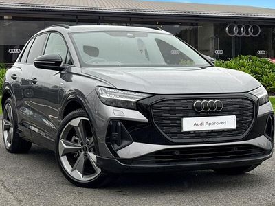 Used Audi Q4 e-tron Black Edition 210 kW (286 HP) 2024 Grey SUV