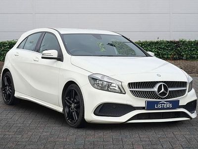 White Used 2016 Mercedes A180 AMG line Hatchback | £11,990 (Fair price)