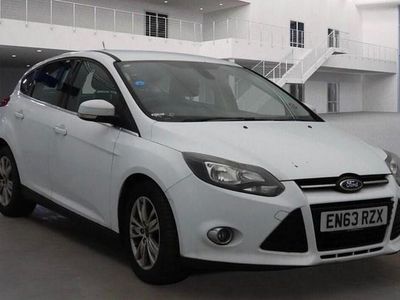Used Ford Focus Titanium 163 HP (119 kW) 2014 White Hatchback