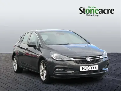 Used Vauxhall Astra SRi 150 HP (110 kW) 2016 Grey Hatchback