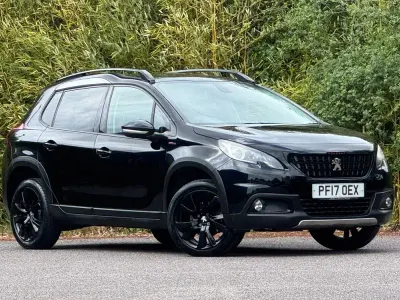 Used Peugeot 2008 GT-line 110 HP (80 kW) 2017 Black SUV