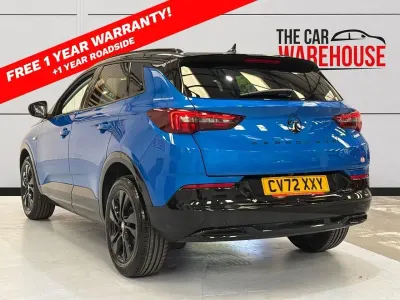 Used Vauxhall Grandland X GS Line 128 HP (94 kW) 2022 Blue SUV