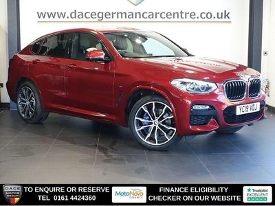 Used BMW X4 M Sport 190 HP (139 kW) 2019 Red SUV