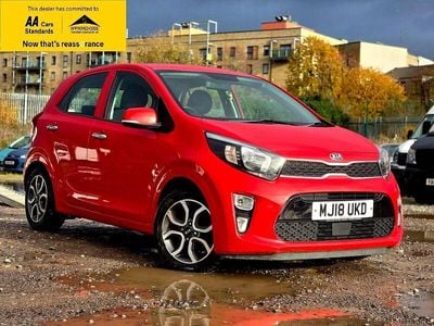 Used Kia Picanto 83 HP (61 kW) 2018 Red Hatchback