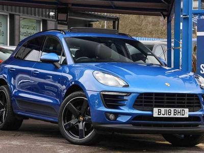 Used Porsche Macan 2018 Blue SUV