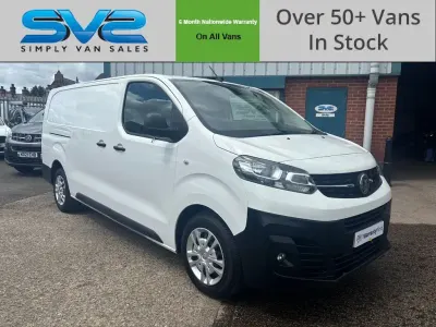 Used Vauxhall Vivaro 100 HP (73 kW) 2019 White MPV