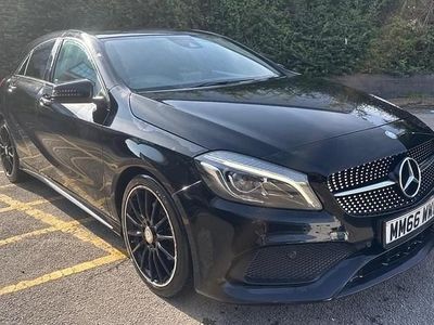 Used Mercedes A200 AMG Line Premium 2017 Obsidian black Hatchback