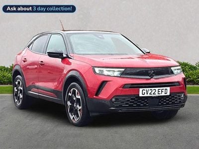 Used Vauxhall Mokka SRi 130 HP (95 kW) 2022 Red SUV