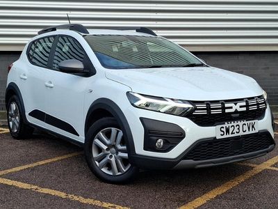 White Used 2023 Dacia Sandero Expression Hatchback | £12,998 (Fair price)