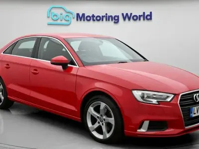 Used Audi A3 Sport 150 HP (110 kW) 2019 Red Sedan