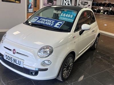 Used Fiat 500 Lounge 69 HP (50 kW) 2015 White Hatchback
