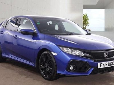 Used Honda Civic EX 126 HP (92 kW) 2019 Blue Hatchback
