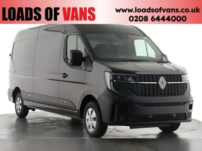 New Renault Master 2026 Black MPV
