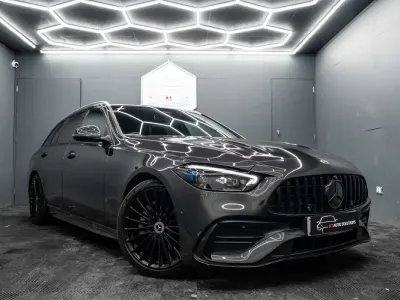 Usado Mercedes C200 AMG Line Premium 2022 Cinzento Carrinha
