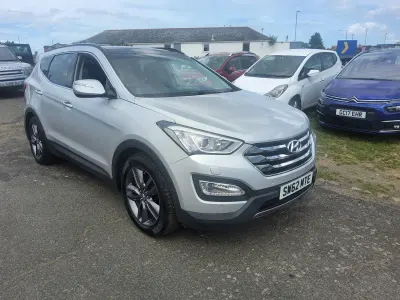Used Hyundai Santa Fe Premium SE 197 HP (144 kW) 2013 Silver SUV